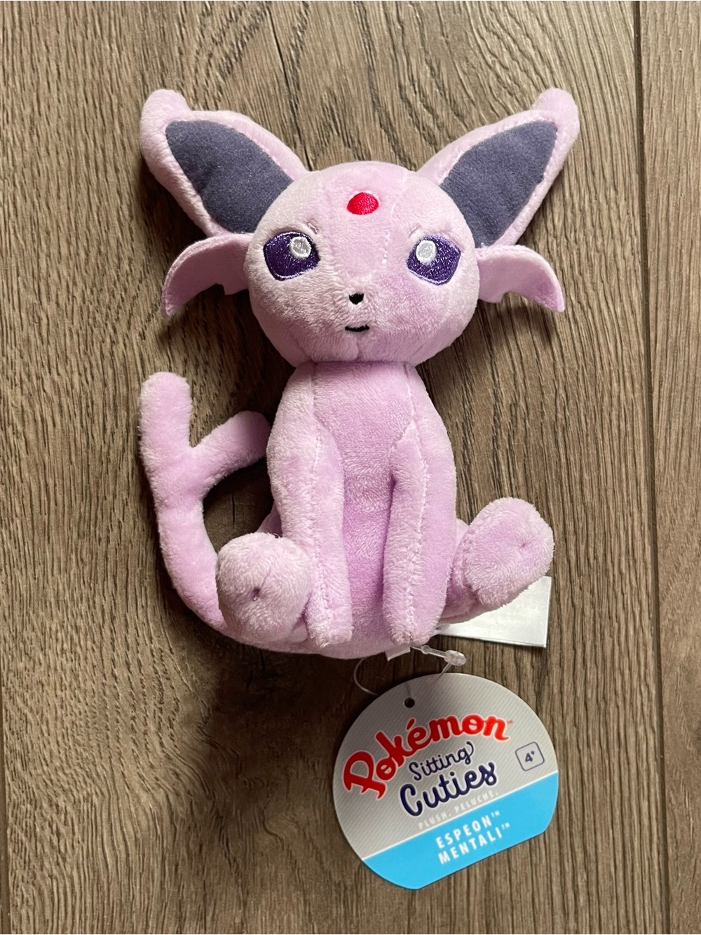 NWT Pokémon Center Sitting Cuties Espeon 2019 Small Plush Stuffed Animal